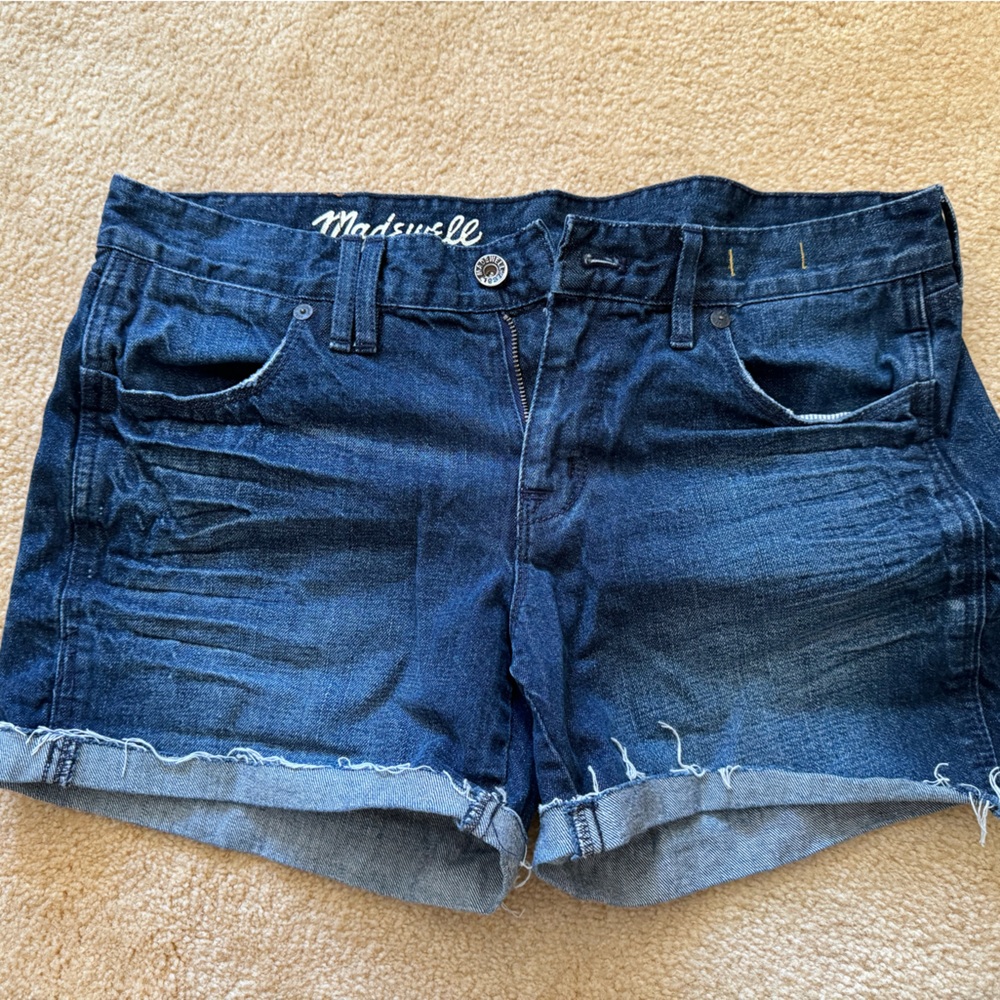 MADEWELL - 4” Low Rise Denim Short, Vintage